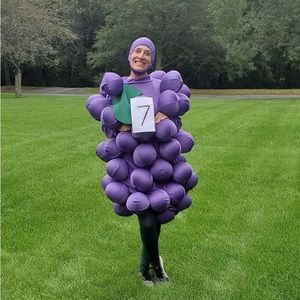 Grape cluster costume. Great for Halloween - Adult OSFA